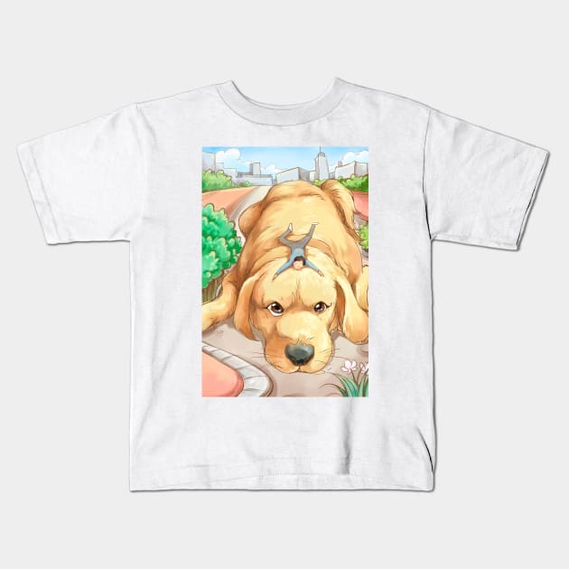 Dogs For Everybody Kids T-Shirt by timegraf